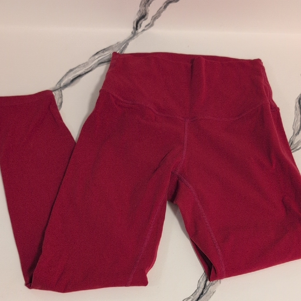 Born Primitive Red Leggings Sleek Full-Length Design